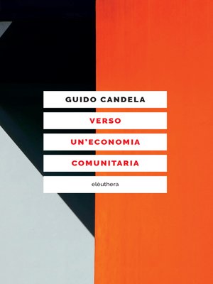 cover image of Verso un'economia comunitaria